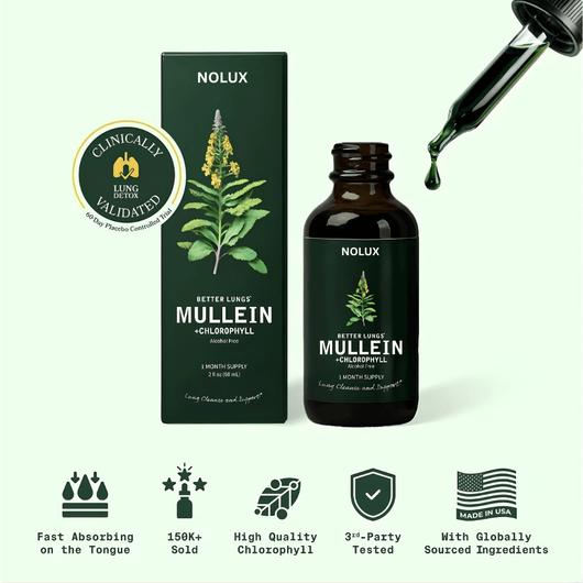 Nolux Mullein + Chlorophyll Drops Mullein + Chlorophyll Drops