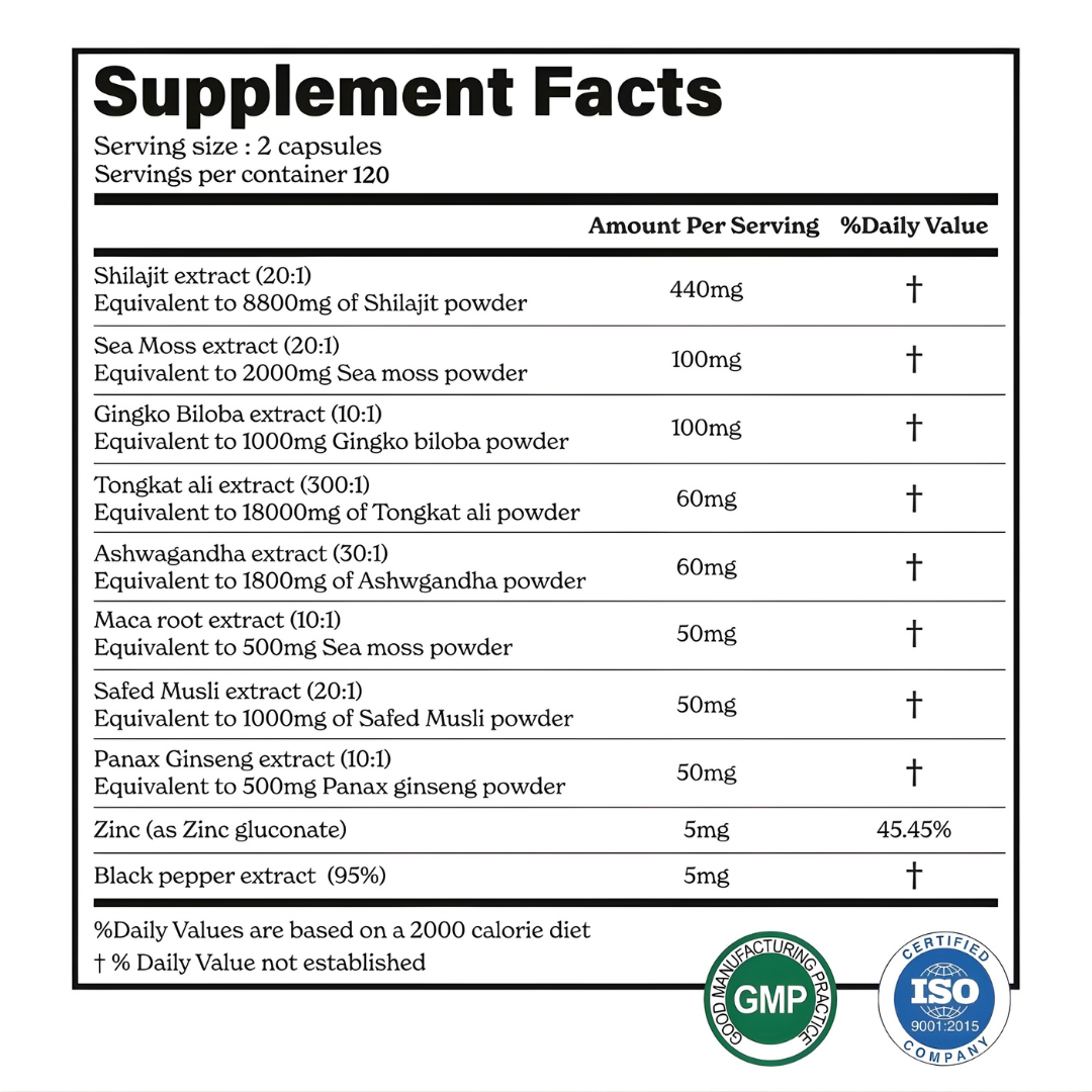 10-in-1 Shilajit Power Blend