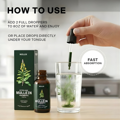 Mullein + Chlorophyll Drops